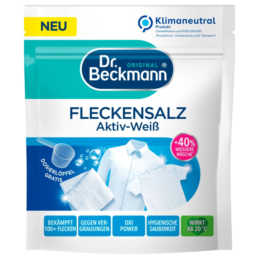 Dr. Beckmann Fleckensalz Aktiv-Weiß 400g